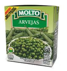 MOLTO ARVEJAS CAJA X 340G