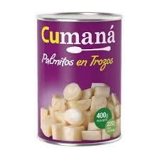 CUMANA PALMITOS TROZO 396g