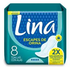 LINA TOALLAS/ESCAPE ORINA 8U